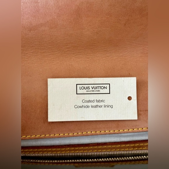 Louis Vuitton Grey/Navy Monogram Mini Lin Camille Crossbody Chain Flap Bag - Picture 14 of 14